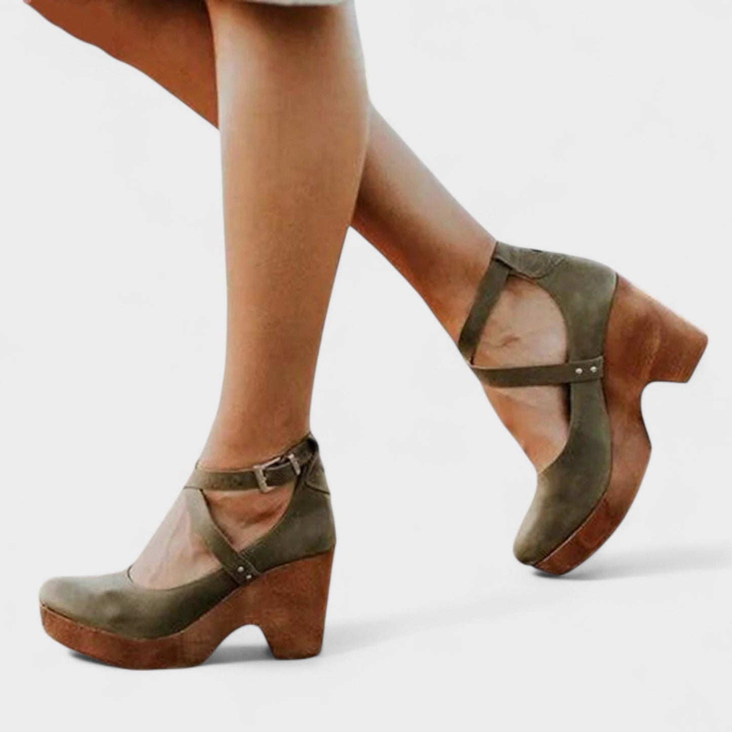 Vivacious Heeled sandals with supportive design for women | Prim
