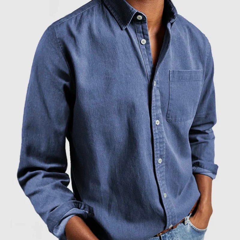 Spirited Classic Button Down Shirt For Men | Dorian