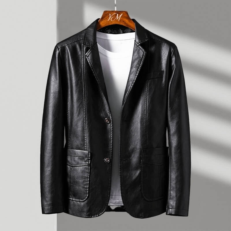 Flannel Tailored Two Button Blazer For Men | Lorenzo