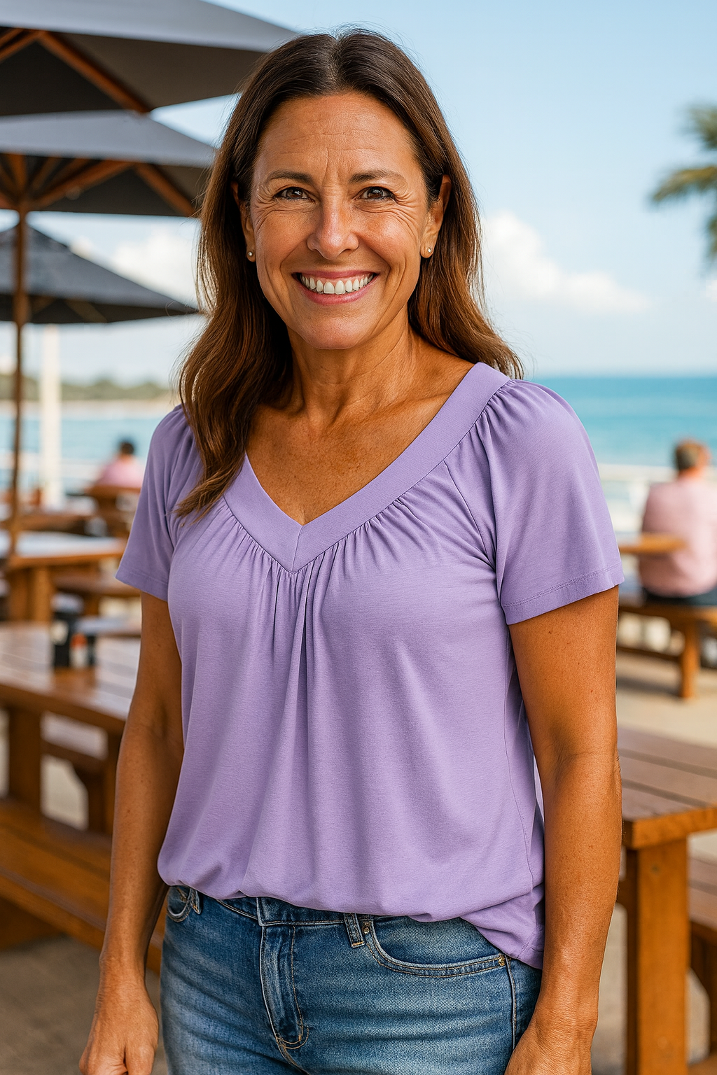 Glamorous Luxe comfort top for women | Maris