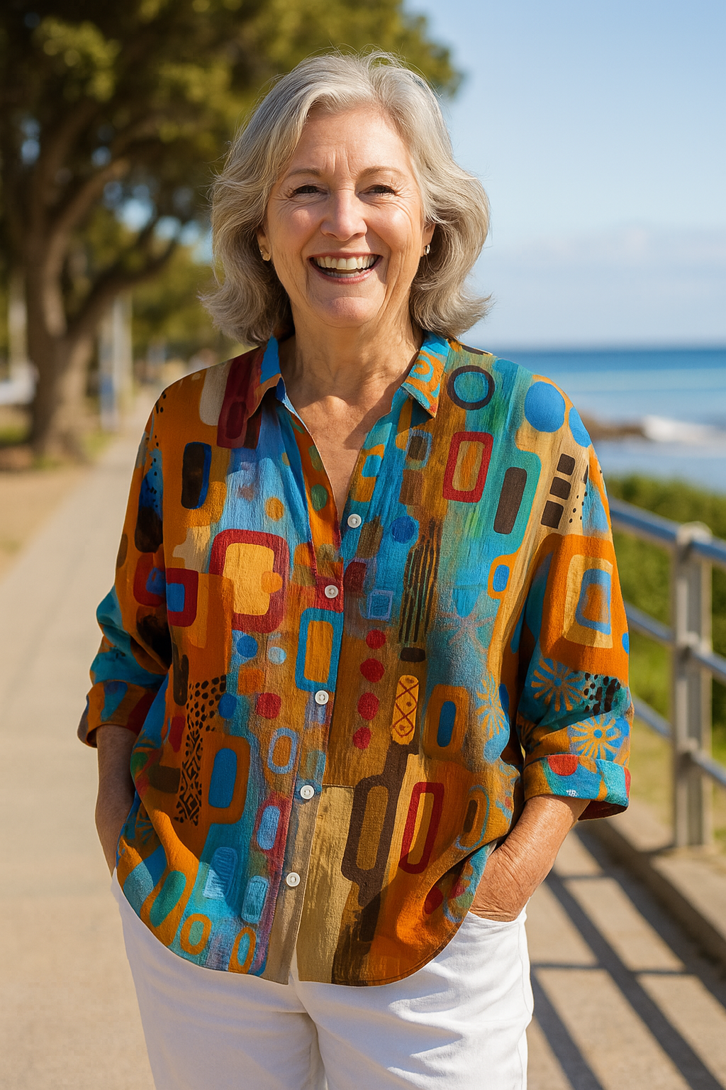 Serene Edna for women | Artistic blouse