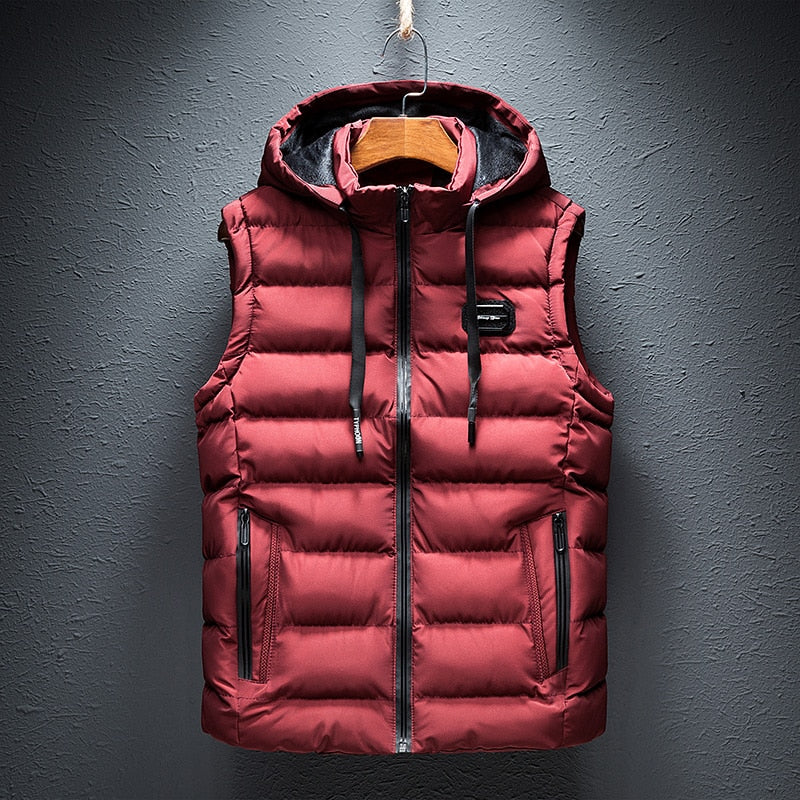 Everyday Padded Hooded Gilet Vest For Men | Kaedon