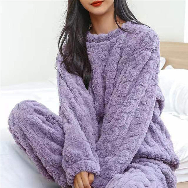 Mayfair Soft fleece pyjama set for cozy comfort for women | Maria