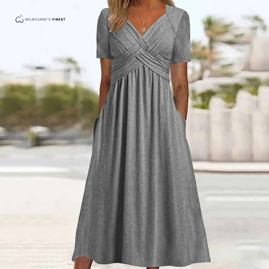 Quintessential Elegant versatile dress for women | Solene