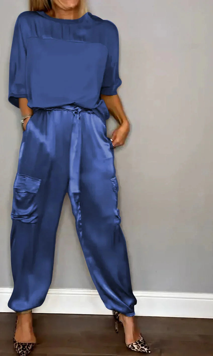 Organic Flowing Two Piece Co Ord Set For Women | Moira