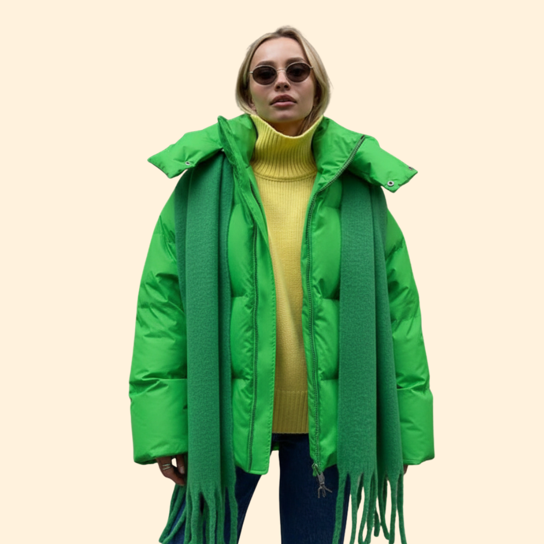 Coveted High Collar Quilted Padded Jacket For Women | Thalira
