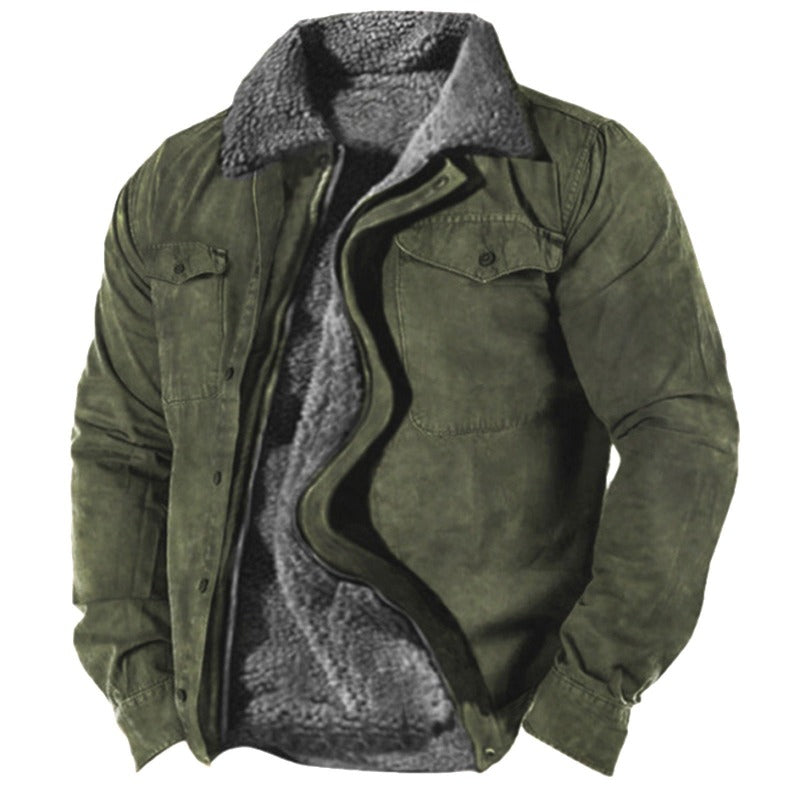 Rapid Warm quilted jacket with modern silhouette for men | Thomas