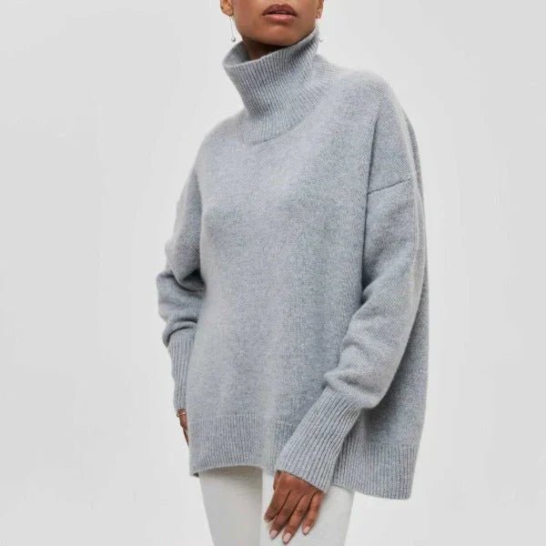 Ruby Oversized High Neck Sweater for Women | Isolde