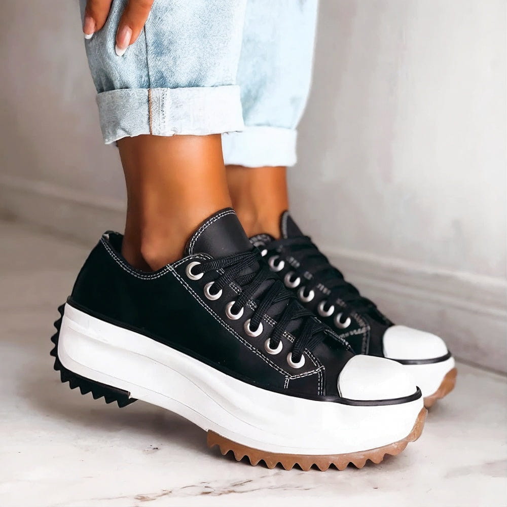 Luminous Low-top shoes with thick sole for women | Gianna