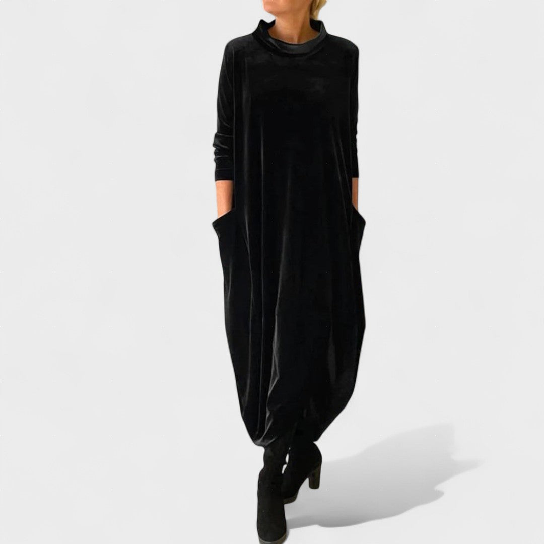Clean Elegant Long Dress For Women | Celine