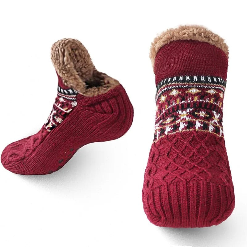 Chelsea Winter-warm non-slip house socks for women | Sofie