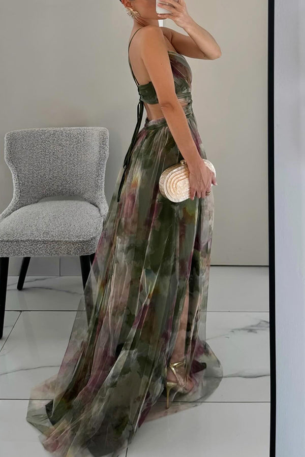 Brushed Stunning maxi dress for women | Alina