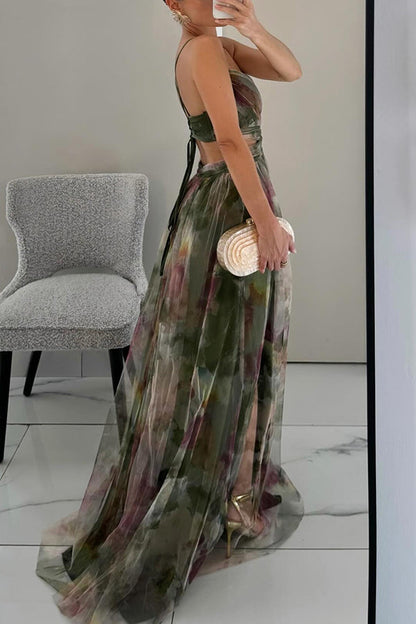 Brushed Stunning maxi dress for women | Alina