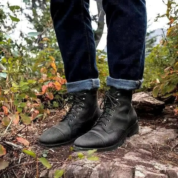 Alluring Classic rugged boots with timeless silhouette for men | Caleb