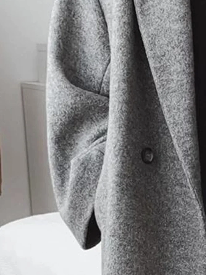 Evening Classic Long Overcoat For Women | Eleanor