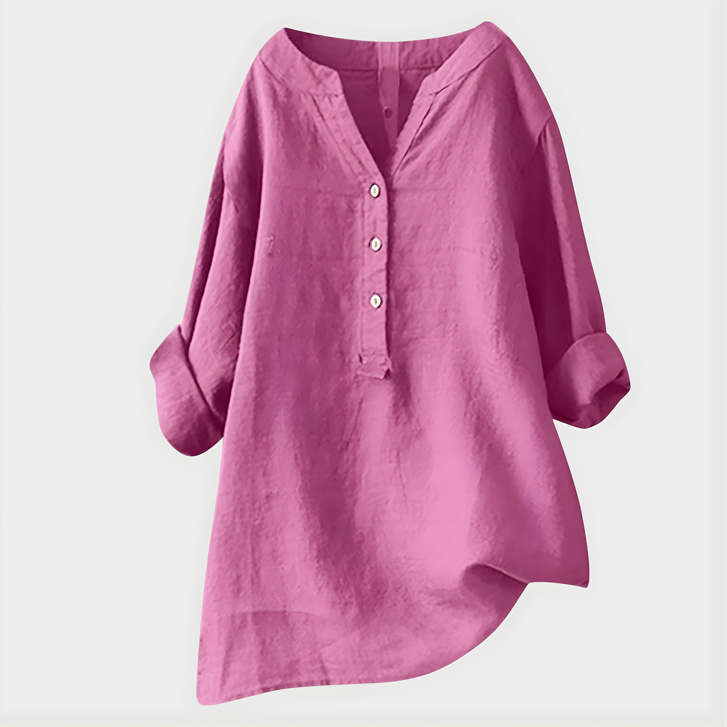 Soft Elegant V-neck blouse for women | Virelle