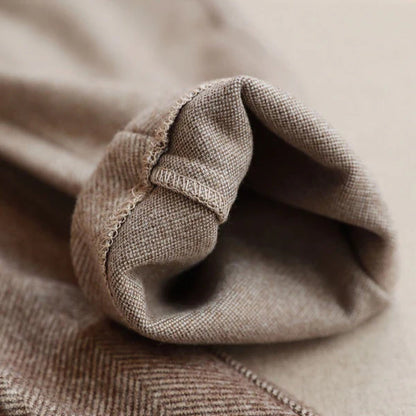 Harbour Heritage herringbone tailored trousers for men | Alden