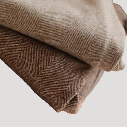 Harbour Heritage herringbone tailored trousers for men | Alden