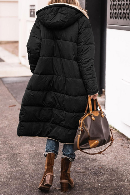 Antique Elegant Reversible Long Coat For Women | Elvie