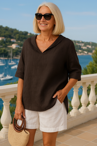 Bright Effortlessly flattering blouse for women | Marena