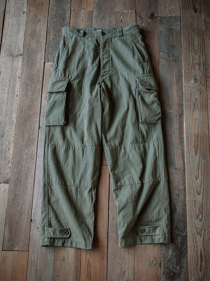 Glittering Heritage Utility Trousers with Reinforced Details for Men | Owen