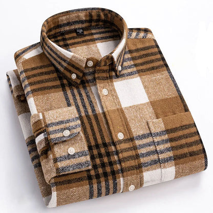 Crystal Classic Plaid Button Down Shirt for Men | Everett