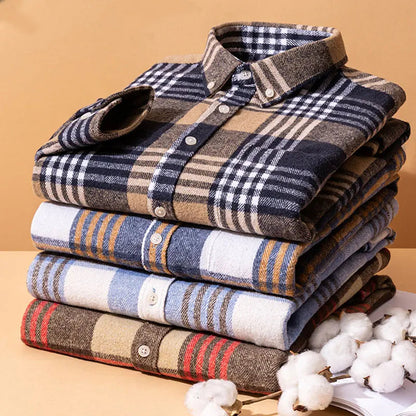 Crystal Classic Plaid Button Down Shirt for Men | Everett