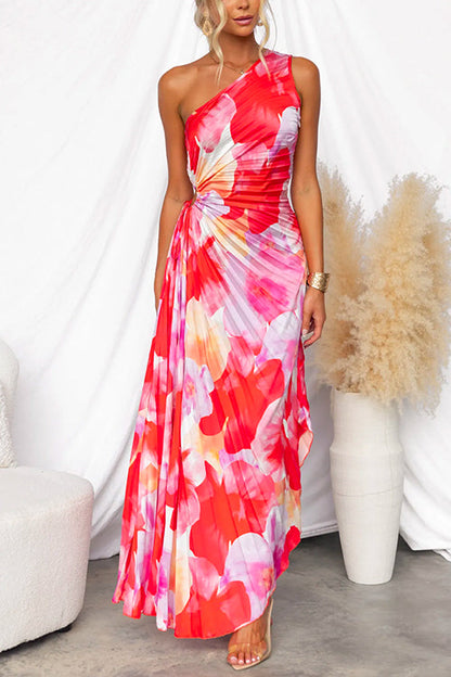 Smooth Pleated summer dress for women | Nina