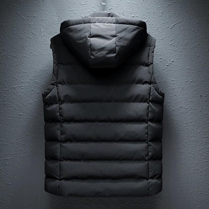 Everyday Padded Hooded Gilet Vest For Men | Kaedon