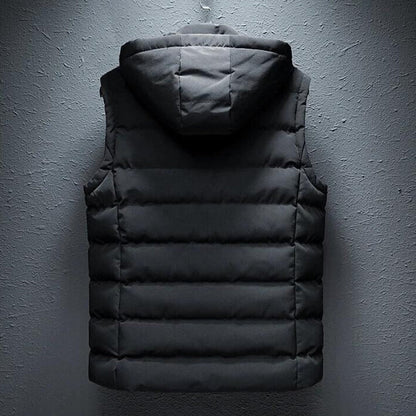 Everyday Padded Hooded Gilet Vest For Men | Kaedon