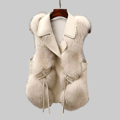 Avant Elegant Textured Statement Vest For Women | Gemma
