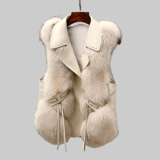 Avant Elegant Textured Statement Vest For Women | Gemma