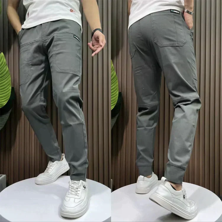 Morning Stretch Utility Trousers For Men | Rolly