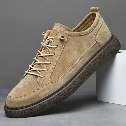 Linen Classic Lace Up Sneakers For Men | Julien