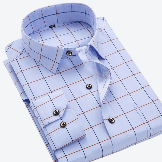 Ethereal Nautical Print Long Sleeve Shirt For Men | Marcellin