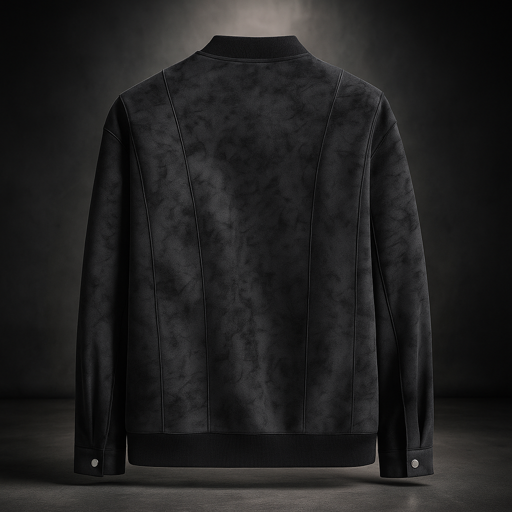Textured Textured Bomber Jacket for Men | Hartwell