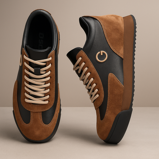 Uplifting Retro Style Lace Up Trainers For Men | Marco