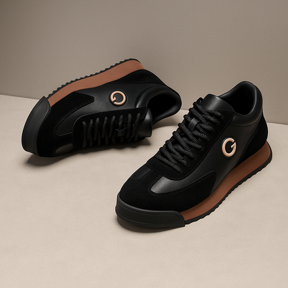 Uplifting Retro Style Lace Up Trainers For Men | Marco