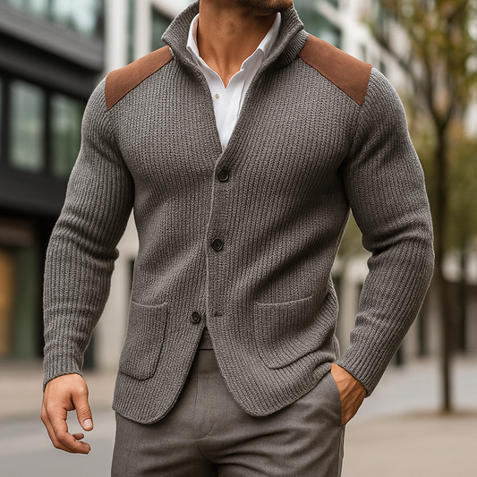 Refreshing Textured Tailored Blazer For Men | Dave