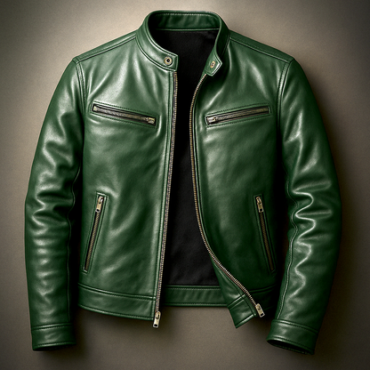 Endearing Vintage Style Zip-Up Jacket For Men | Camden