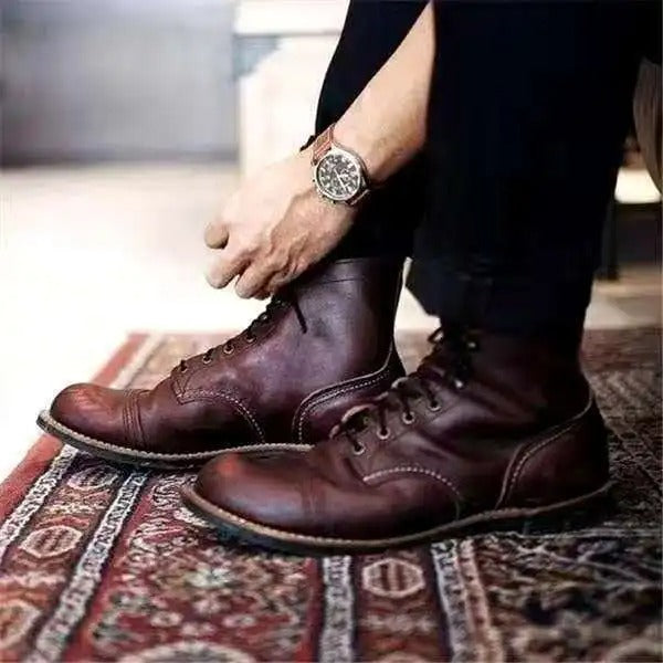 Alluring Classic rugged boots with timeless silhouette for men | Caleb