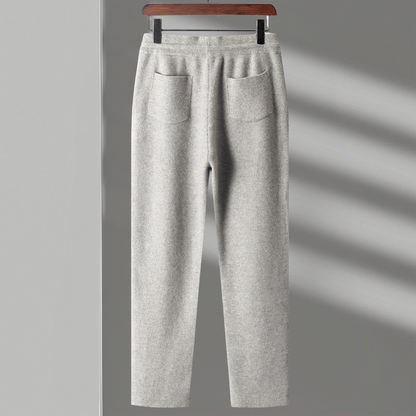 Shimmering Refined Drawstring Trousers For Men | Lando