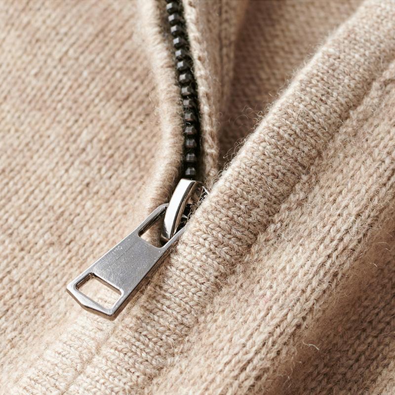 Spring Half Zip Casual Sweater For Men | Martin