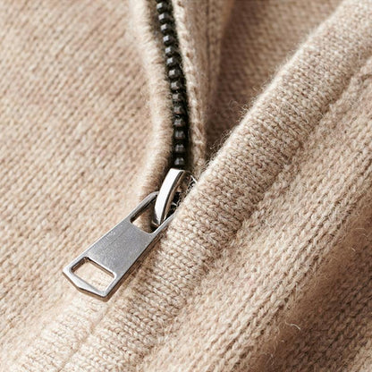Spring Half Zip Casual Sweater For Men | Martin