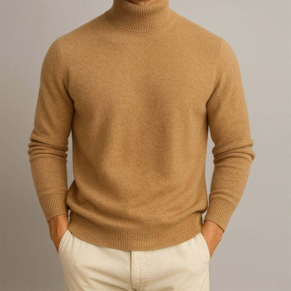 Engaging Classic Turtleneck Knit Sweater For Men | Rohan