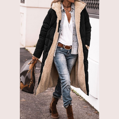 Editorial Long Reversible Coat For Women | Dona