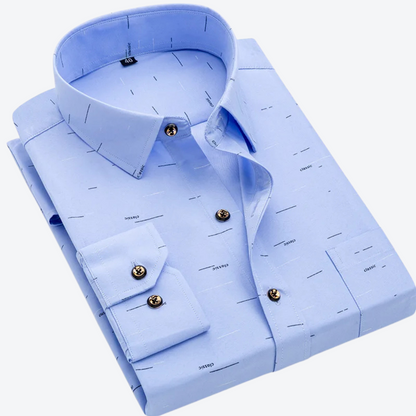 Ethereal Nautical Print Long Sleeve Shirt For Men | Marcellin