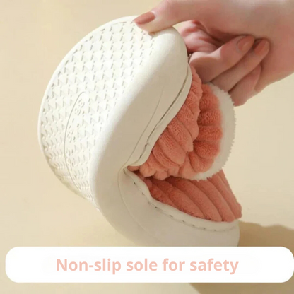 Calming Cozy slippers with supportive design for women | Warmsy