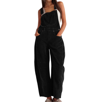Loose Wide leg overalls jumpsuit for women | Rosalyn