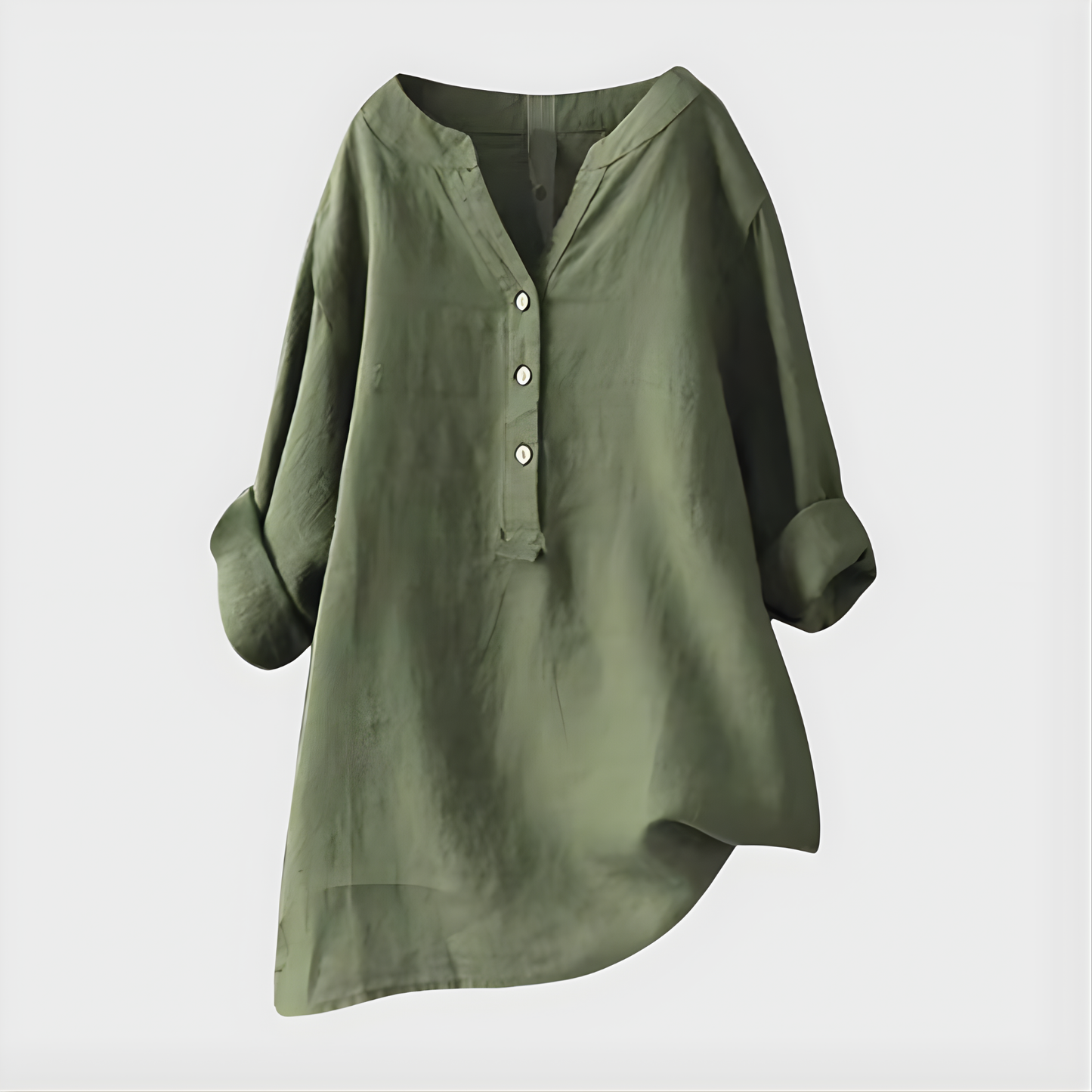 Soft Elegant V-neck blouse for women | Virelle